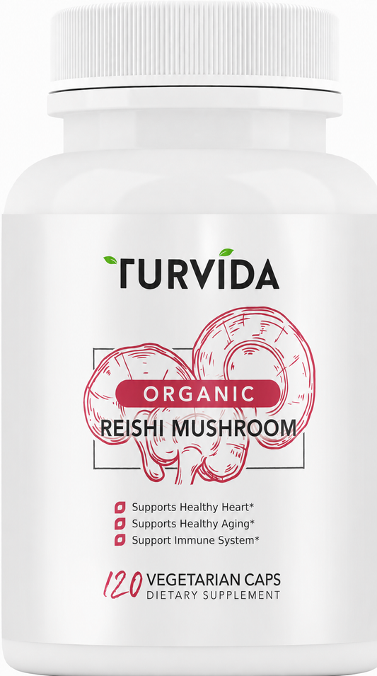 Organic Reishi Mushroom Powder | Ganoderma Lucidum Mycelium | Rich in Polysaccharides